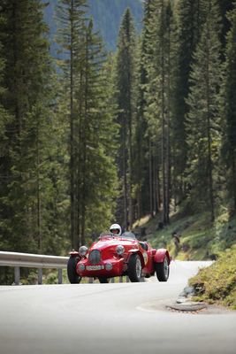 Healey X1 Red Bug (1946) - Arosa ClassicCar Hill Climb 2015