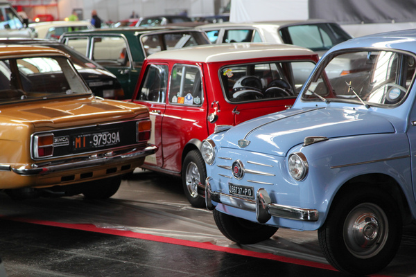 Heck- und Fronttriebler vereint - Simca 1000, Mini und Fiat 600 - Klassikwelt Bodensee 2016