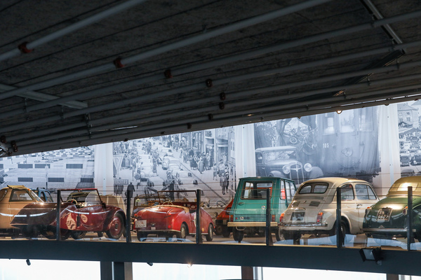 Heckansichten - Sonderschau Microcars im Pantheon 2022/2023