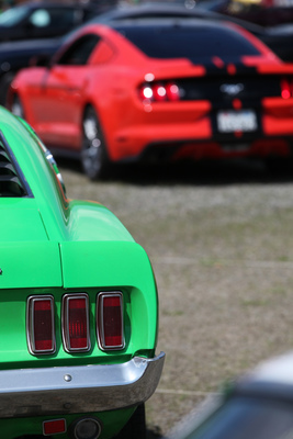 Heckleuchten einst und in jüngerer Vergangenheit - 7. Mustang & Shelby Meeting in Zug am 3. August 2019
