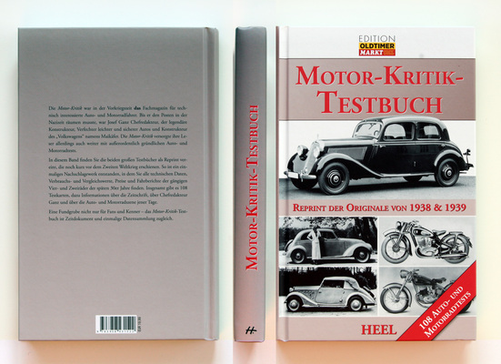 Bild Heels "Motor-Kritik-Testbuch" - Einband