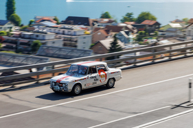 Heidi Classic 2025 – Dritter Platz Kategorie Sport: Hans Burkhard und Ana Turkalj in der 1969er Giulia Super