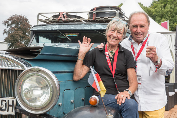 Heidi Hetzer und Jochen Mass - Classic Days Schloss Dyck 2017