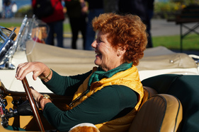 Heimfahrt in der Herbstsonne - Swiss Classic British Car Meeting Morges 2019