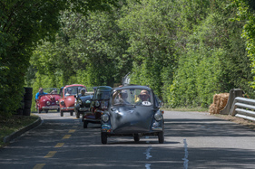 Heinkel Kabine 150 (1957) - Mirco Cars zu Besuch am GP Mutschellen 2018