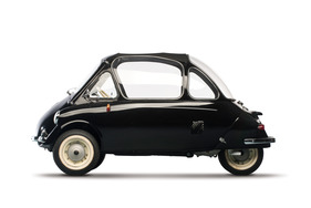 Heinkel Kabine 153 (1956) - angeboten an der Versteigerung des Bruce Weiner Microcar Museums durch RM Auction am 15. und 16. Februar 2013