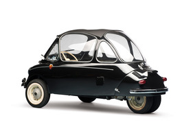 Heinkel Kabine 153 (1956) - angeboten an der Versteigerung des Bruce Weiner Microcar Museums durch RM Auction am 15. und 16. Februar 2013