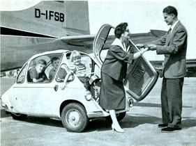Heinkel Kabine (1956) - Abbildung aus einem Verkaufsprospekt