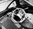 Heinkel Kabine (1956) - Lenkrad und Armaturenbrett der Vierradversion