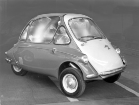 Heinkel Kabine (1958) - in Zweifarbenlackierung