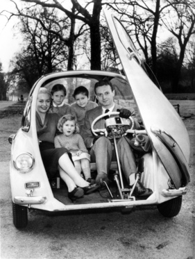Heinkel Kabine (1959) - zur Not fand auch eine ganze fünfköpfige Familie Platz
