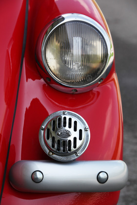 Heinkel-Kabine Typ 154 (1957) - aussenliegende Hupe