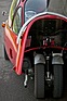 Heinkel-Kabine Typ 154 (1957) - das Federbein mit den Zwillingsrädern