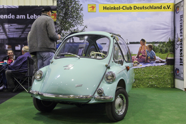 Heinkel Kabine bei den Heinkel-Freunden - Techno Classica Essen 2018