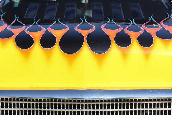 Heisse Bemalung dieses US-Autos - Dolder Classics September 2018