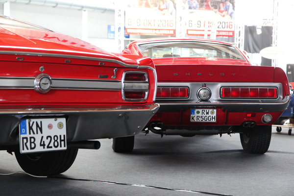 Heisse Mustangs - von Ford und Shelby - Klassikwelt Bodensee 2016