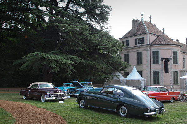 Helden aus der JukeBox-Ära (1945 bis 1960) - Concours d'Elégance Suisse Coppet 2017