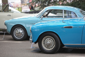 Bild Hellblau war die dominierende Farbe beim Zürich Classic Car Award 2021