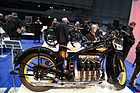 Henderson Modell KJ (1930) - 135 km/h schnell, Teil der Motorrad-Sonderschau - Bremen Classic Motorshow 2019