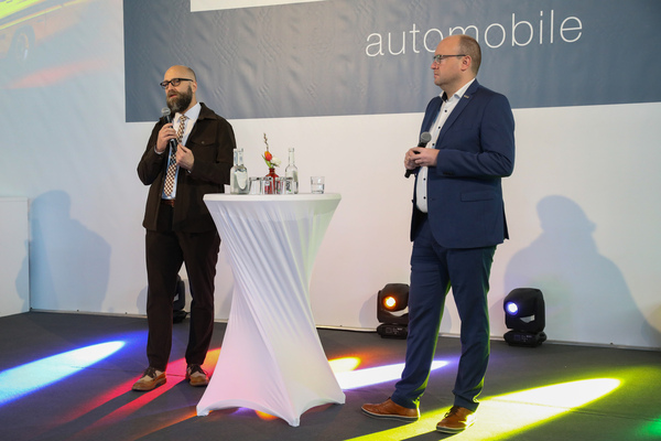 Henning und Thilo Könicke - die Messemacher bei der Pressekonferenz - 24. Retro Classics Stuttgart 2025