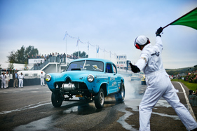 Henry J 'Horrid Henry' am Gassers Demonstrationslauf - Impressionen vom Goodwood Revival 2015