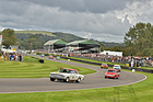 Henry Mann, Co-Pilot von Tom Kristensen gewann das zweite Rennen - St. Mary's Trophy - Goodwood Revival 2015