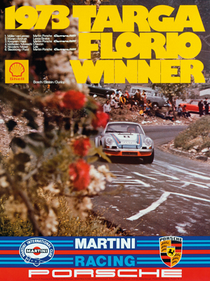 Image: Herbert Müller as overall Targa Florio winner in 1973