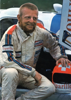 Herbert Müller auf einer Autogrammkarte im Jahr 1975