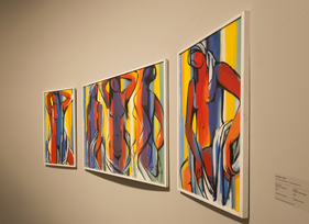 Herbert Vogt's exhibition on the subject of movement in many facets