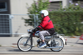 Hercules K50 Prio (1966) - im Anflug - Albisgütli Classic Cars & Bikes August 2022