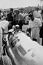 Hermann Lang am Steuer des Mercedes-Benz W154 - Grosser Preis von Italien, Monza (1938)