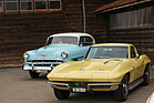 Herrliche Chevrolet Corvette C2 aus Mitte der Sechzgierjahre - OSMT Zug September 2015
