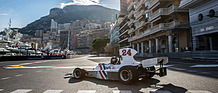 Hesketh 308 (1974) - wenn man nicht genau hinschaut, meint man in der Zeit versetzt zu sein - Grand Prix Historique de Monaco 2014