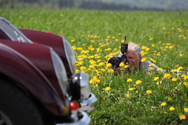 Hier entsteht ein meisterhaftes Foto