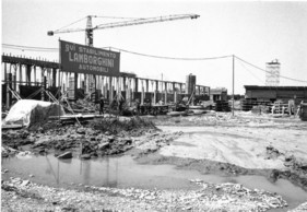 Hier entsteht im Jahr 1963 das Lamborghini-Werk