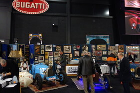 Hier findet der Bugatti-Liebhaber einiges – Classic Car Show Maastricht 2023 Hier findet der Bugatti-Liebhaber einiges – Classic Car Show Maastricht 2023