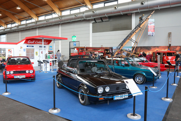 Hier wird das VW-Golf-Cabriolet gefeiert - Klassikwelt Bodensee 2024