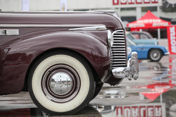 Hier zeigt sich die Nase eines Buick Eight - Dolder Classics September 2015