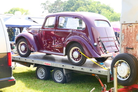 Hillman Minx, 1936, mit Gutachten für H-Kennzeichen, angeboten für € 8500.- – Bockhorner Oldtimermarkt 2025
