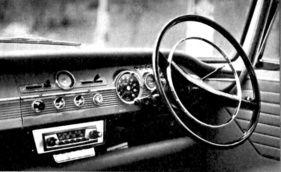 Hillman Super Minx (1962) - gut ablesbare Armaturen im englischen Stil
