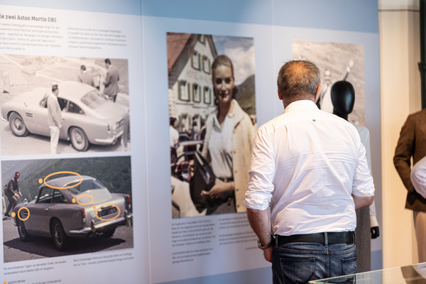 Hintergründe zu den Dreharbeiten - Emil-Frey-Classics Sonderschau "James Bond, die Schweiz und die Autolust der 60-er-Jahre