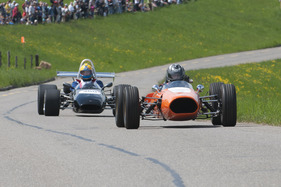 Hirzel P17 Formel 3 (1965) - im Feld der Sport- und Rennwagen aus der Nachkriegszeit am GP Mutschellen 2012