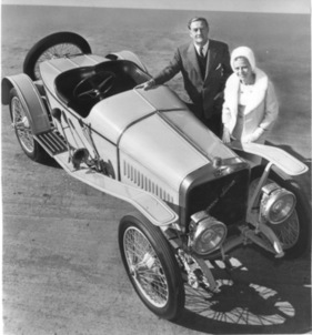 Hispano-Suiza Alfonso Model XIII (1912) - Mr. und Ms. Briggs Cunningham zeigen stolz ihren Alfonso anlässlich der Eröffnung ihres Museums