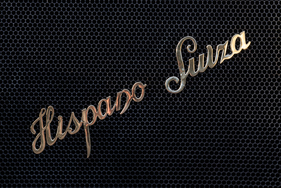 Hispano-Suiza Alfonso XIII - Legendärer Schriftzug