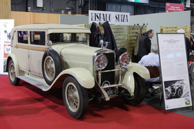 Hispano-Suiza H6 (1923) - als Limousine auf dem Clubstand - Rétromobile Paris 2020