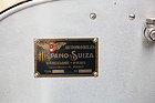 Hispano-Suiza H6B (1927) – Typenschild an der Spritzwand