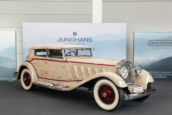 Hispano-Suiza H6B (1927) - mit Tourer-Karosserie von Spohn, gezeigt auf dem Junghans-Stand - Motorworld Classics Bodensee 2022