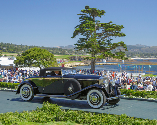 Hispano-Suiza H6B Fernandez et Darrin Cabriolet (1923) - 1. Rang in der Klasse J-1 beim Pebble Beach Concours d'Elegance 2024