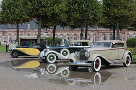 Hispano-Suiza H6B Spohn Cabriolet (1932) - herrschaftliches Automobil mit 8-Lliter-Motor und 180 PS - 18. ASC-Classic-Gala Schwetzingen 2022