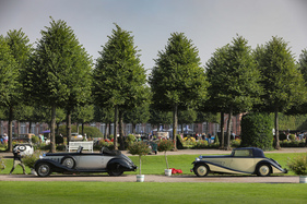 Hispano-Suiza J12 D'Ieteren (1935) - zusammen mit Bentley 3,5 Litre "Corinthian" von 1935 - 21. Classic-Gala Schwetzingen 2025